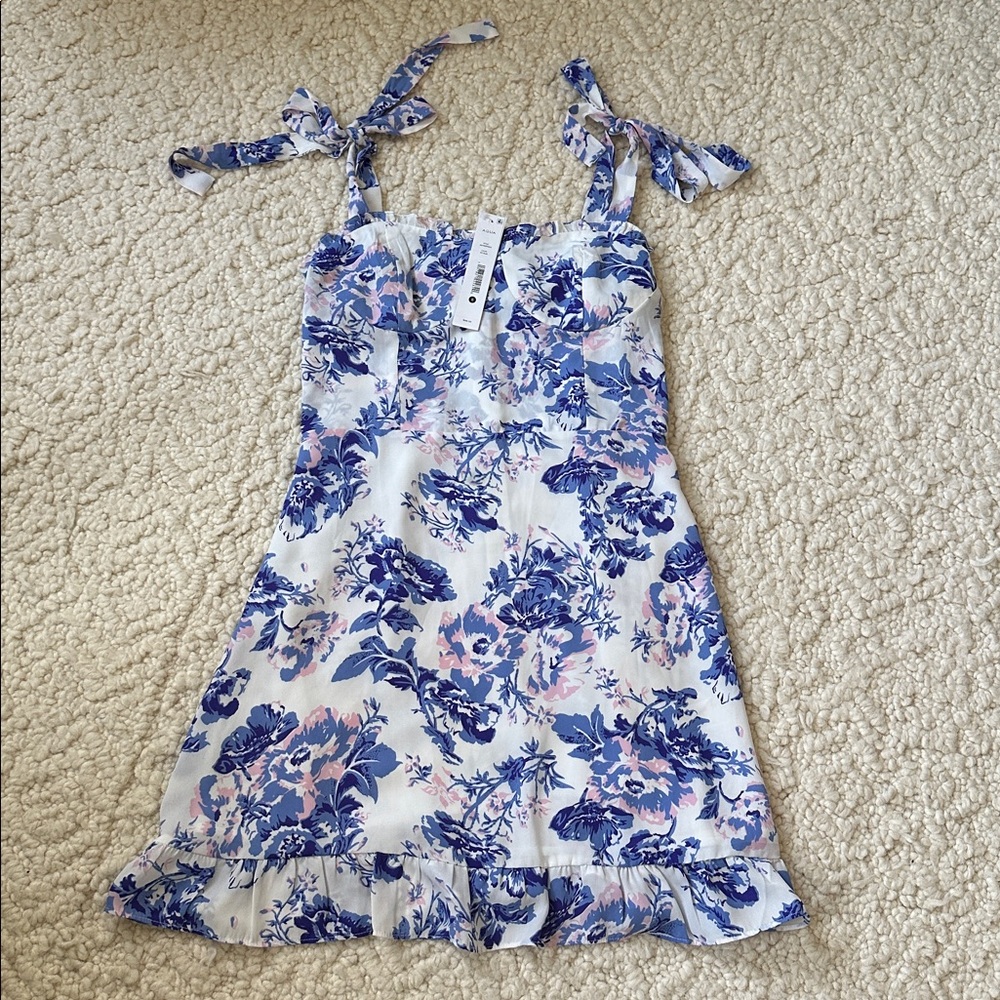 Aqua by Bloomingdale's Flirty Floral Mini Dress